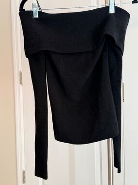 Women's off shoulder sweater
